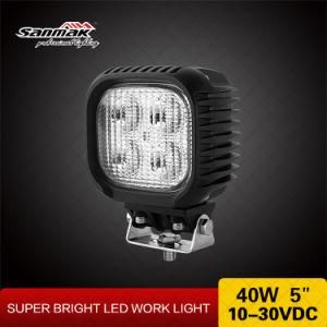 40W Compact Structure Truck Offroad LED Work Light