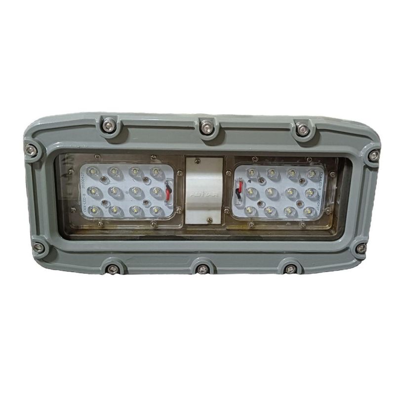 Atex Certified 50W IP66 Radar Induction Flame-Proof LED Tunnel Light, Laneway Lamp, Explosion Proof Lamp, Roadway Lamp