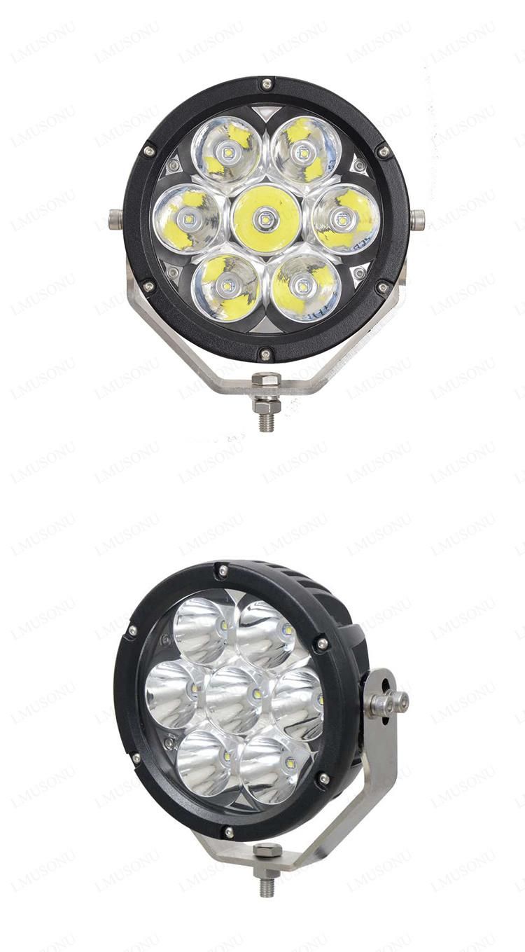 10-30V 7 Inch Car LED Work Light 70W Spot/Flood/Combo Beam CREE Driving off Road Lights