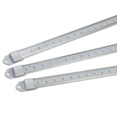 Hydroponic LED Grow Light for Greenhouse, 24W Red Spectrum Supplement Lighting for Indoor Plants, PSE