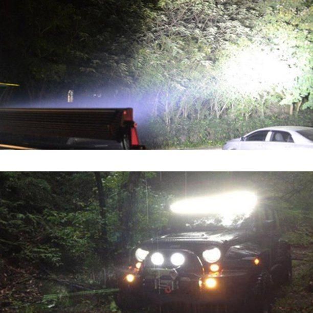 Super Bright 24V 12V24W Offroad LED Spot Work Light for off Road Car 4WD Truck Tractor Boat Trailer 4X4