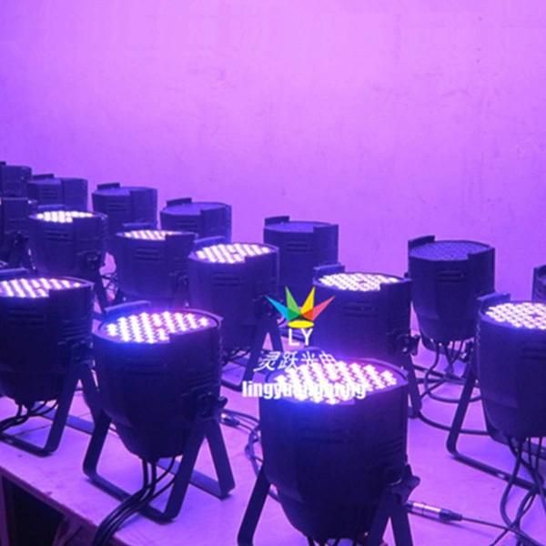 Indoor Stage 54X3w Ly China LED PAR Can UV Light