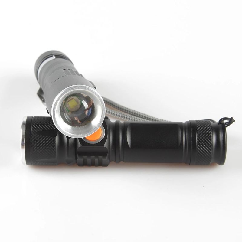 Yichen Aluminum Zoomable & Rechargeable LED Flashlight