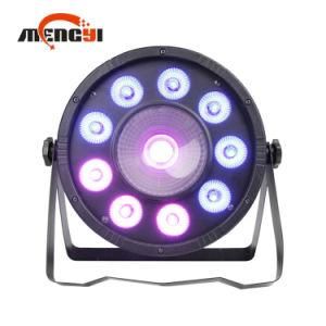 Promotion Battery 9PCS RGB Powered LED PAR Can Uplights