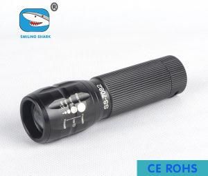 High Light Flashlight Portable LED Mini Zoom Torch