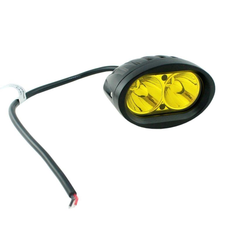 12V 20W Oval Forklift LED Work Light Spotligh for UTV 4X4 Offroad Truck Forklift