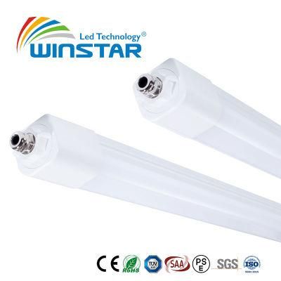170LMW Factory Price Tube Waterproof Linear IP66 LED Tri-Proof Light 18W 36W 56W