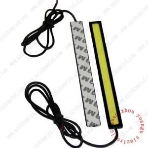 DRL LED Daytime Light COB 20W High Power Auto Lamp 14cm 17cm Al Shell High Brightness