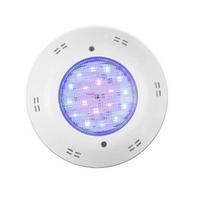 18W IP68 Structural Waterproof Surface Mounted LED Swimming Pool Light Underwater Light