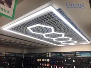 Hex LED Lighting Car Showroom Design for Car Care Polish Lighting Best Auto Detailing Supplies Auto Care