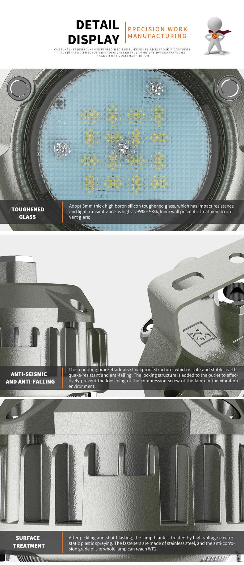 Atex Approval LED Explosion Proof Light with 5years Warranty