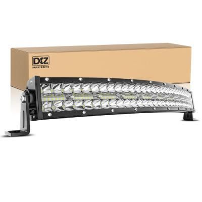 Dxz 420W/50cm 140LED Modern Strong Activated Aluminium Profile Long Black 180W Bending Curved Profile 12V 24V LED Offroad Light Bar