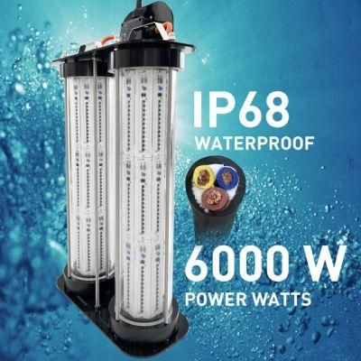 6000W IP68 Underwater LED Fishing Light