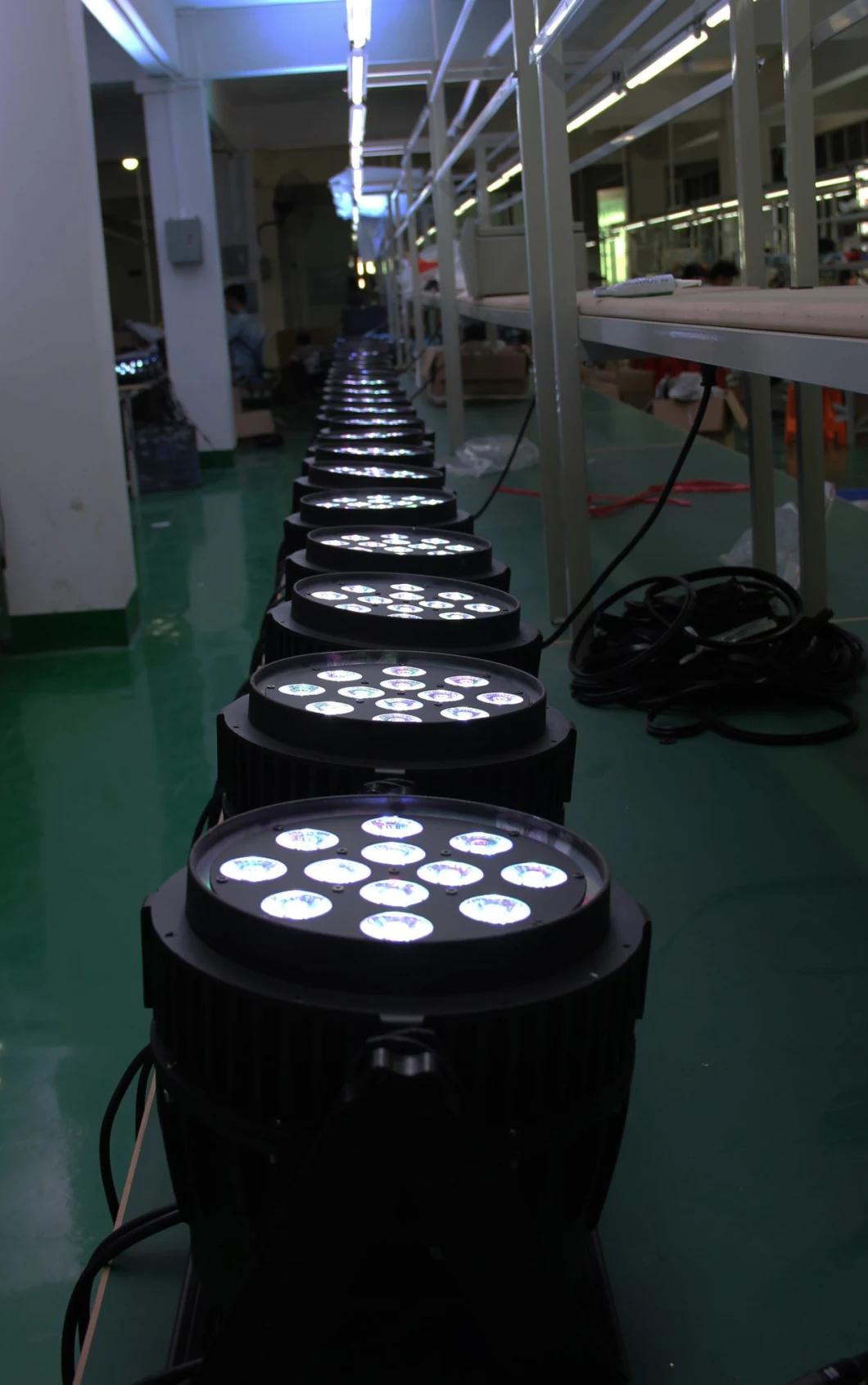 12/18*18W Rgbwauv 6in1 LED PAR 64 / LED Wall Washer Light Waterproo IP 65
