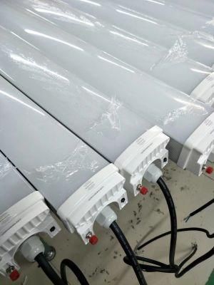 High Quality IP65 Emergency Tri-Proof Tube Light 2FT/3FT/4FT/5FT 20W/30W/40W/50W/60W/80W