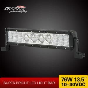 76W 13.5&quot; Super Bright Mix Row LED Light Bar