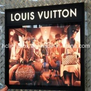 Magnetic Light Box Acrylic Photo Frame for Advertising