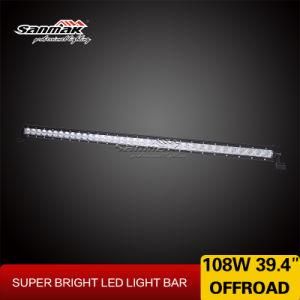 108W 39&quot; Single Row LED Light Bar with Mounting Brackets