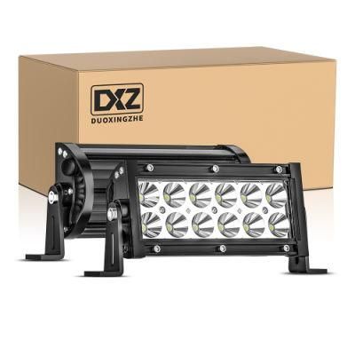 Dxz High Power Hummer Light off Road 36W 12LED LED Bar Straight Lamp 2rows 4X4 Curved 12D LED Light Bar for Truck