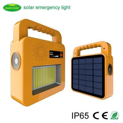 New Arriving Camping Lantern Outdoor Portable LED Solar Emergency Lighting with USB Solar Rechargeable &amp; Flashlighting Lamp