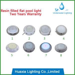 New Resin Filled Flat LED Swimming Pool Light