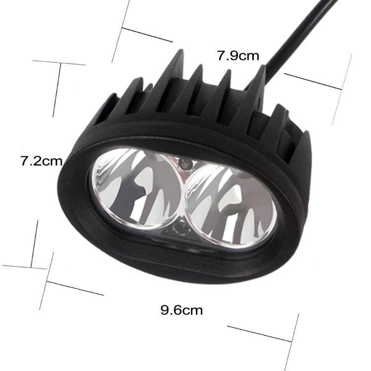 20W 12V 4 Inch Spot Flood LED Motorcycle Headlight Auto Moto Alta Baja Faro LED Auxiliares LED Work Light LED Headlights Offroad Car LED