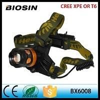 Hot Viewer Products T6 Aluminum Professional Headlight Sg-N1000 LED Headlamp