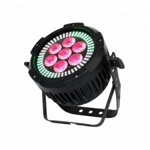 7X12W RGBWA+UV 6in1 LED and 144X0.2W RGB 3in1 LED PAR Light