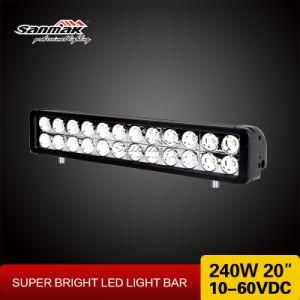 20inch 10W CREE 240W Double Row LED Light Bar Offroad