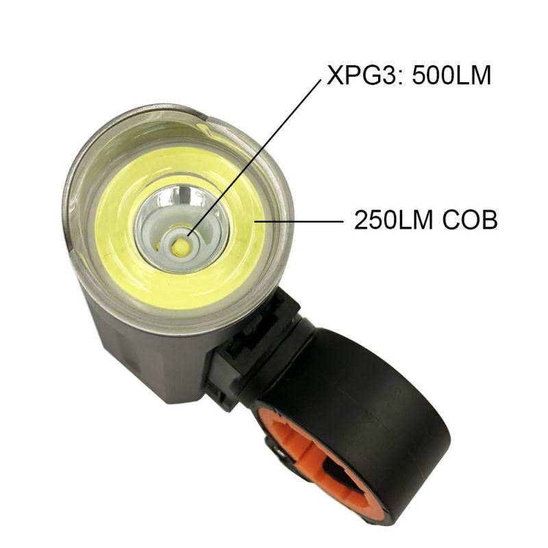 Aluminum Powerful 500lumens Waterproof LED Bicycle Light