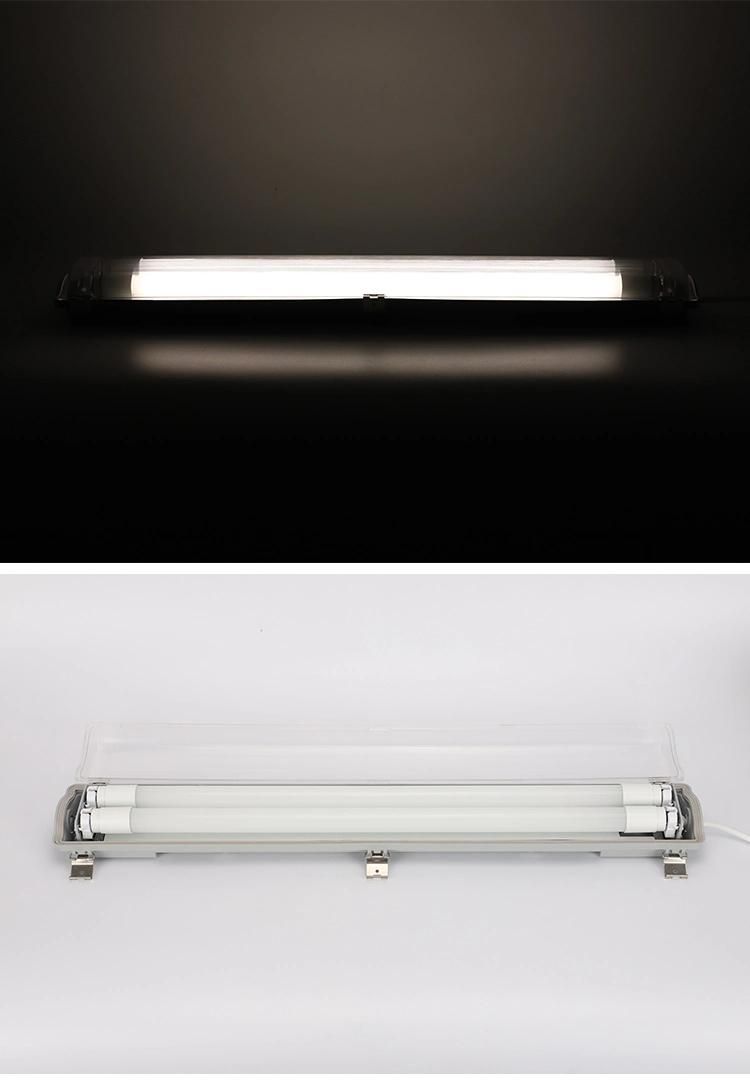 Moisture-Proof Lamp with 2 LED Tube 1.5m LED Waterproof Pendant Lights
