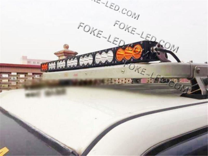 China Factory Waterproof 30W-300W CREE Amber White Offroad LED Light Bar