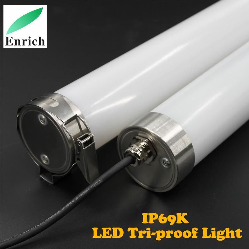 LED IP69K Tri Proof Light for Food Factory