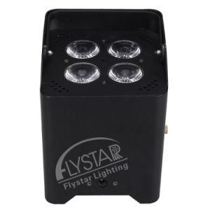 Stage Light LED 4*15W 5in1 Wireless Battery Power PAR Light