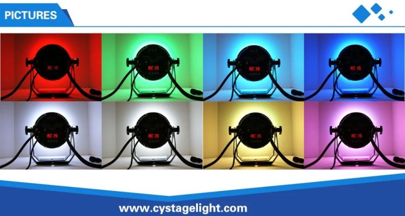 18X10W RGBW 4in1 LED Outdoor Waterproof PAR 64 Can Light