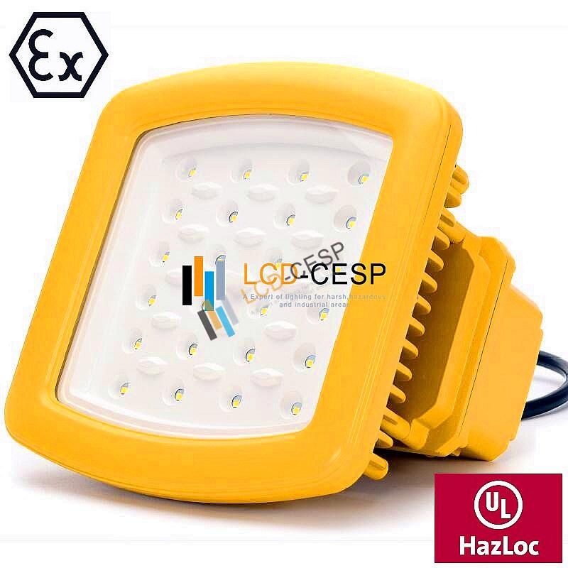 7 Yearss Warranty IP67 24050 Lumen 185W Ex Product Floodlight Available in Ex D, Ex E, Ex I, Ex N Executions LED Oil Gas High Bay Light in Retrofit Installation