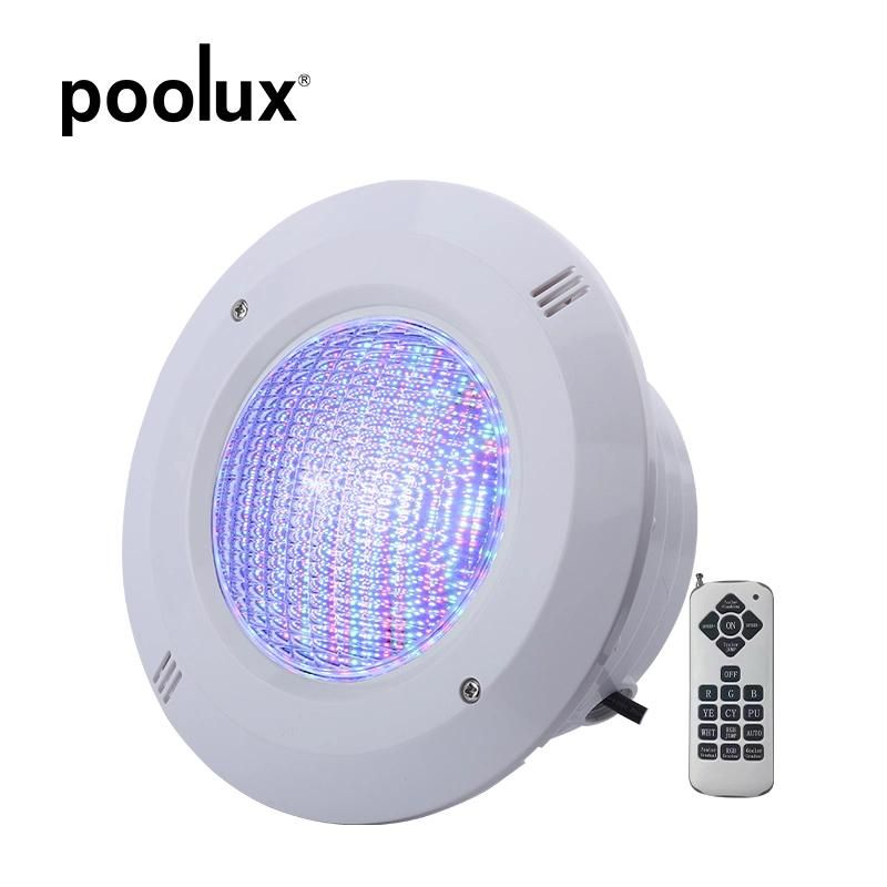 PAR56 12V 20W 252LEDs Glass Swimming Pool Lamp Underwater LED Light RGB with 18keys Remote Control