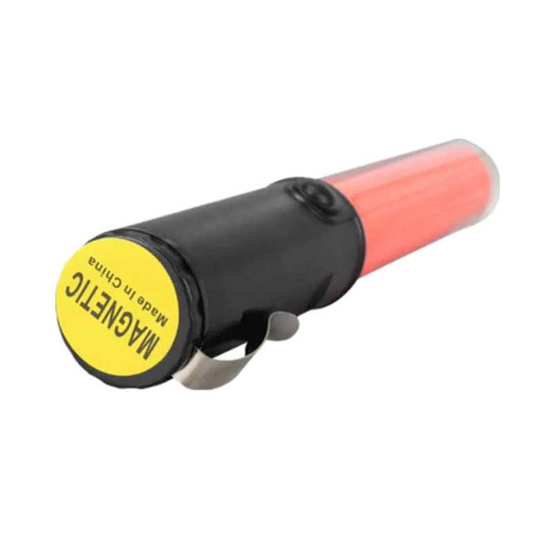 Equipment Lamp Batteries Red Light LED Flashlight Traffic Safety Flashlight Powerful LED Wyz19132