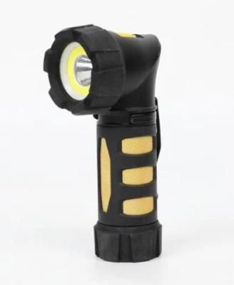 LED Multifunction Dry Battery Operated Swival Flashlight