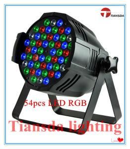 Hot Stage 54PCS*3W LED Cast Aluminum PAR Lighting