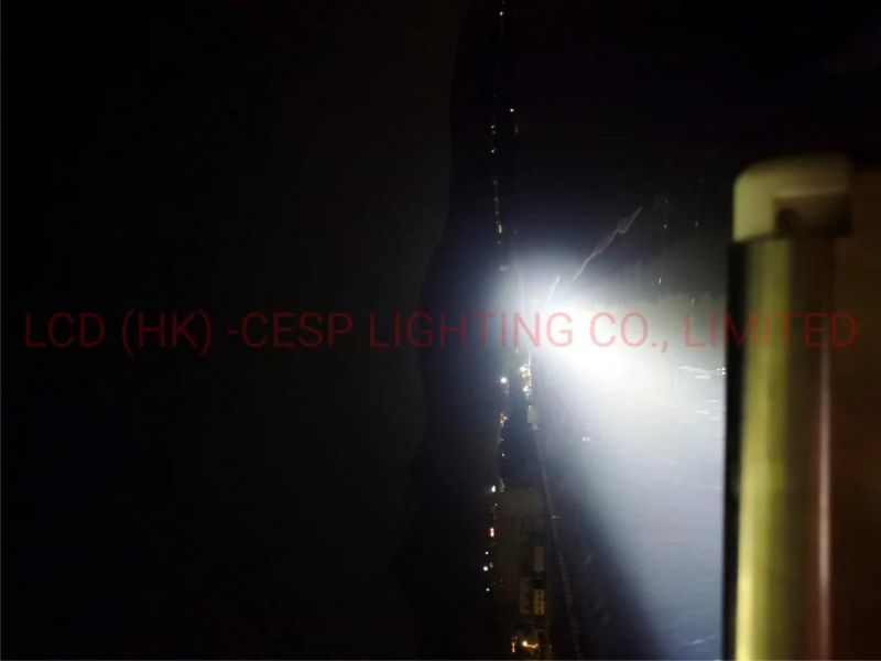 China LED Marine Searchlight 500W Stainless Steel 316 Housing 3000W Halogen Lamp Equivalent LED Marine Spotlight 220V Marine Overhead Floodlight