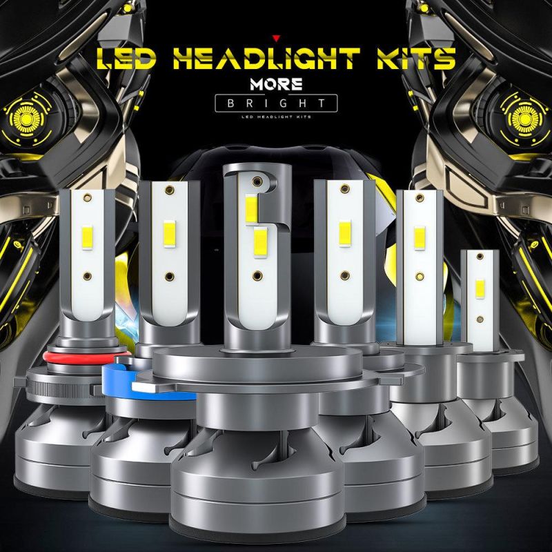 Dxz 12V 60W Auto LED Light H4 H7 LED Car Canbus Kit H1 H3 H4 H7 H11 9005 9006 LED Bulb12000lm LED Headlight 3570