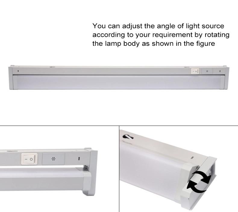 3000-5000K Linkable LED Cabinet Light with Intelligent Sound Control System