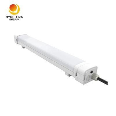 Washdown Vapor Luminaire IP65 2FT 20W Bulb LED Batten Lights