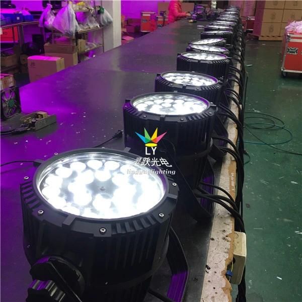 24X18W Rgbwauv 6in1 Outdoor Waterproof LED PAR Light