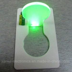 Green LED Flashing Card Lamp with Logo Print (4017)