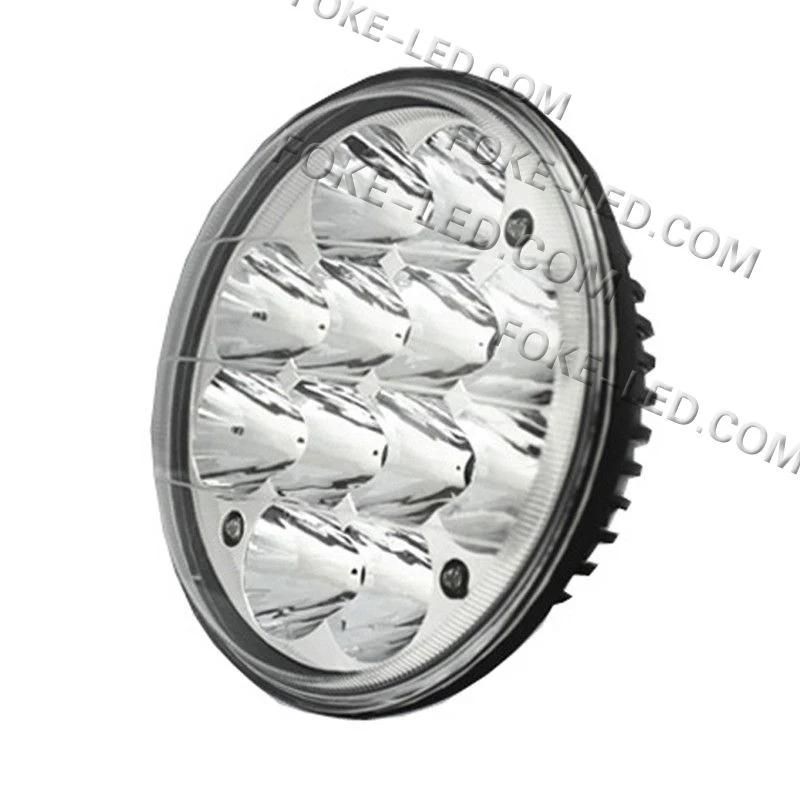 China Factory Wholesale 36W LED Driving Headlight for Jeep Wrangler Motorcycle Hummer