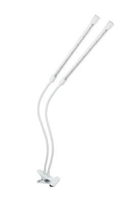 Dimmable Desk Light 15W LED Grow Light for Indoor Plants, 2 Strip Heads with RoHS
