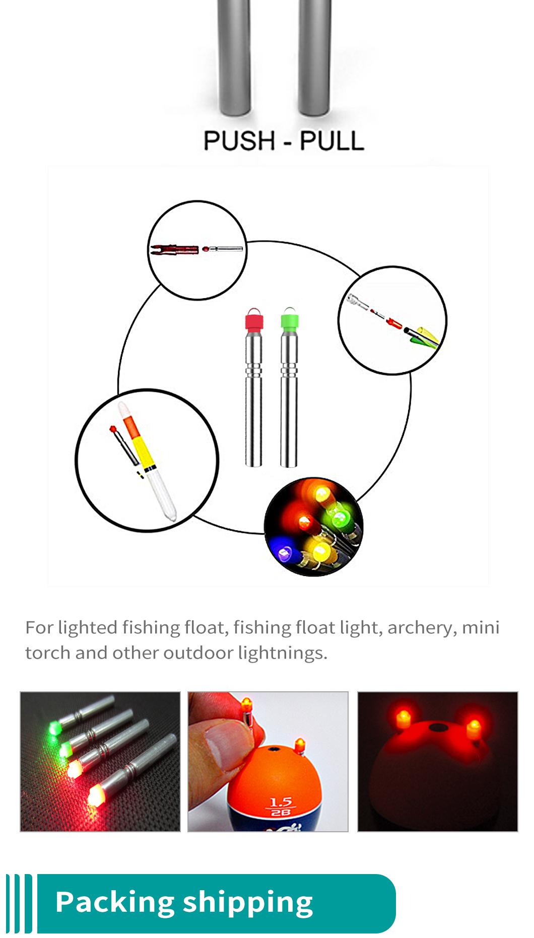 Dlyfull Factory Direct Sales 3.0V Fishing Tackle Fishing Rod LED Stick PS435 for Sea Fishing