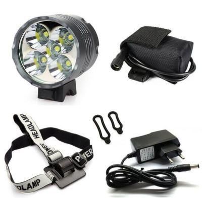 CREE Xm-L 5LED T6 Bicycle Front Light Headlight 7000 Lumen Bike Light Lamp Headlamp